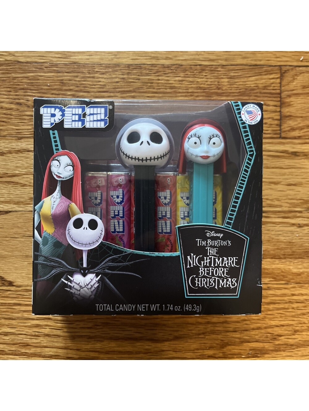 Nightmare Before Christmas PEZ Jack & Sally Set New In Box